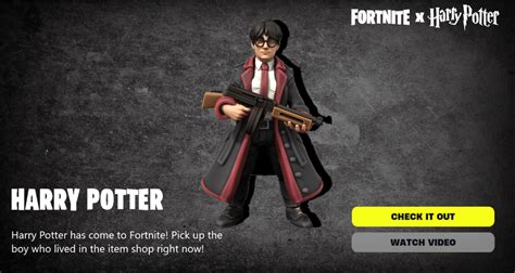 Fortnite x Harry Potter : r/FortNiteBR